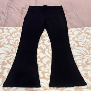 Lululemon Flared Bottoms Black size 12 NWOT